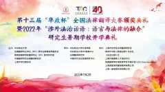 ��ʮ���조��������ȫ�����ɷ�������佱������2022�ꡰ���ⷨ��